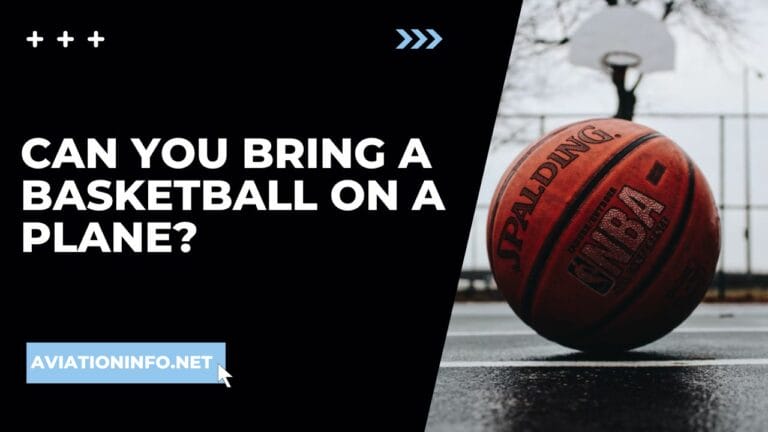 Can You Bring A Basketball On A Plane