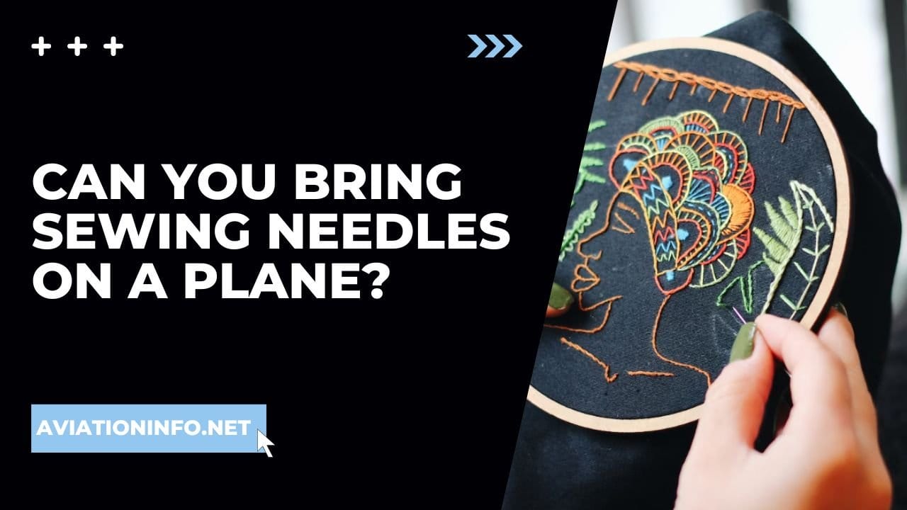 Can You Bring Sewing Needles On A Plane? Avoiding Issues 101 [in 2024] Aviation Info