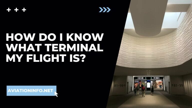 How Do I Know What Terminal My Flight Is